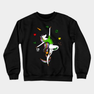 Unicorn Vegan Crewneck Sweatshirt